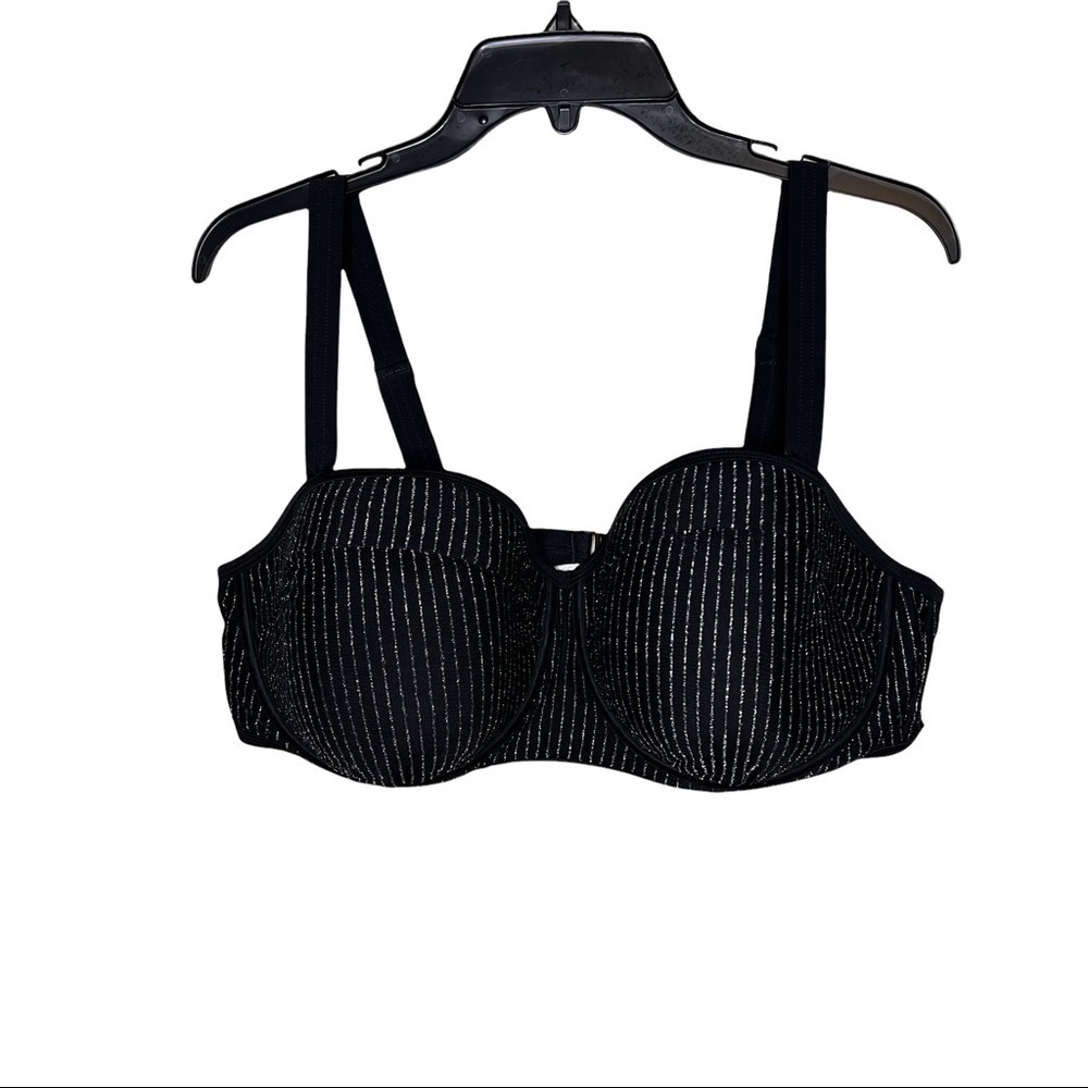 Swimsuits for All Gabifresh Metallic Underwire Bikini Top